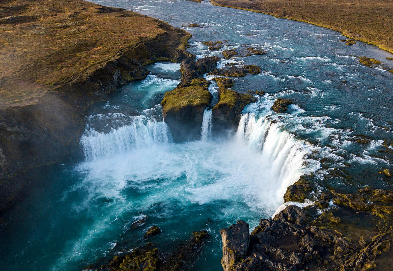 Godafoss Waterfall