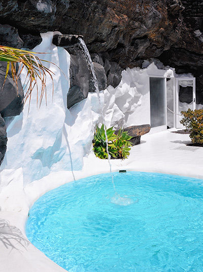 Pool im Haus von César Manrique