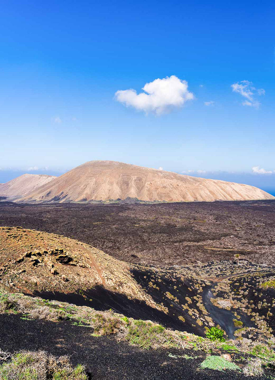 Weisser Vulkan, Vulkanlandschaft, Montaña Blanca