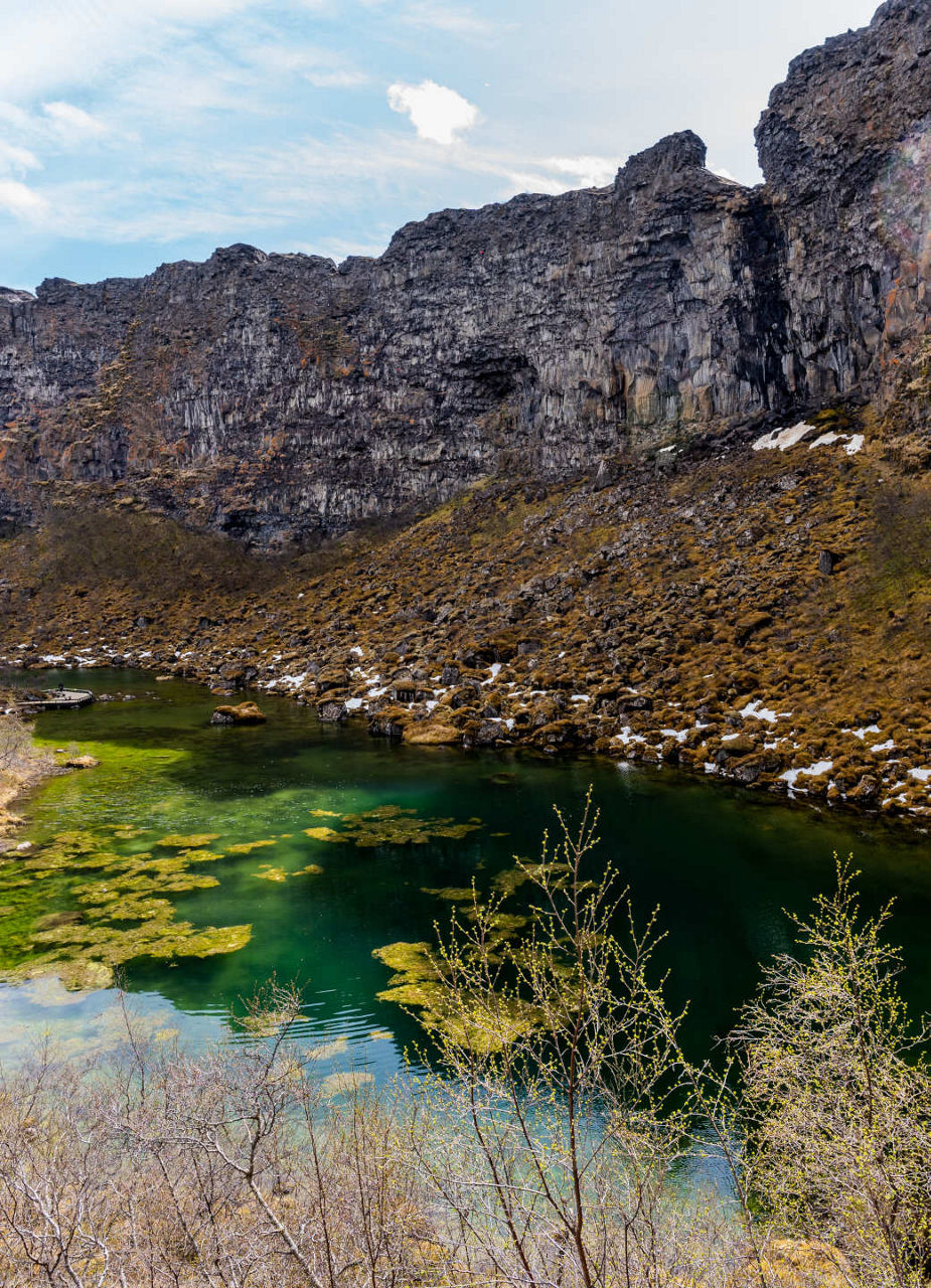 Ásbyrgi Canyon