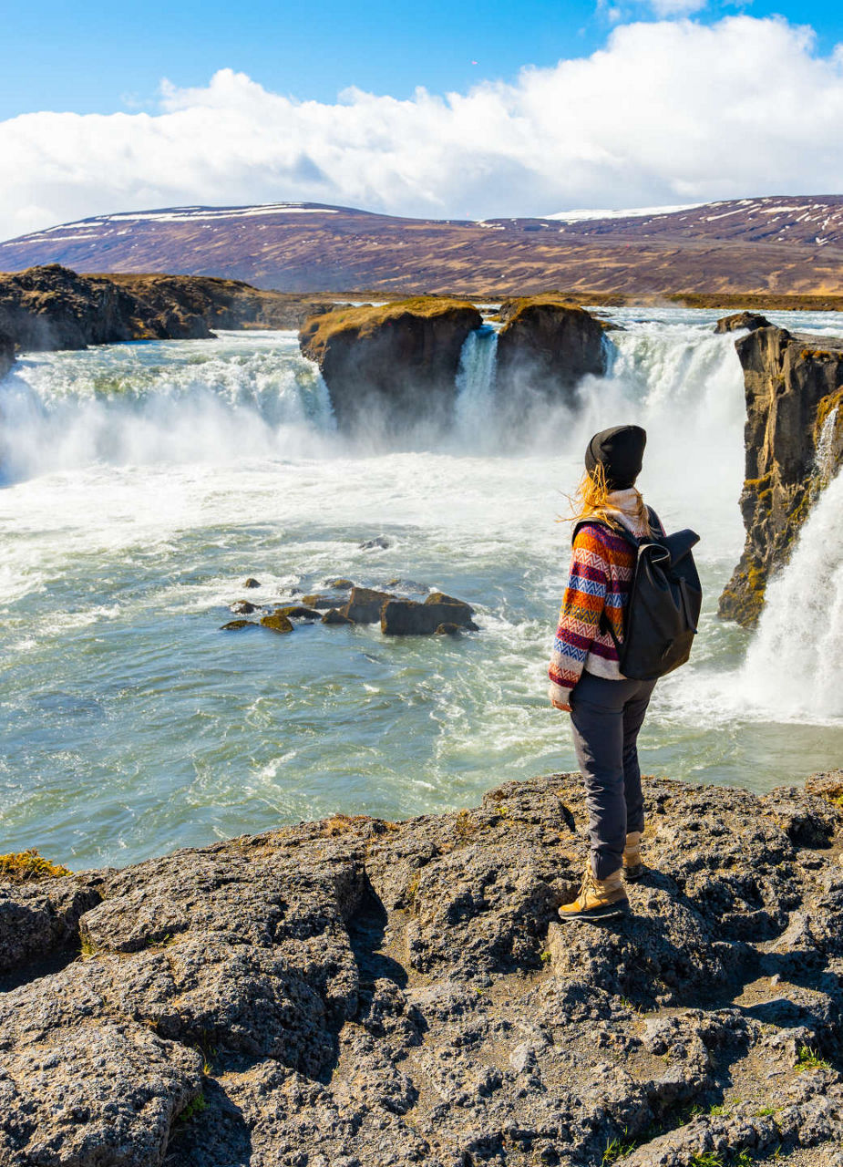 Goðafoss waterfall