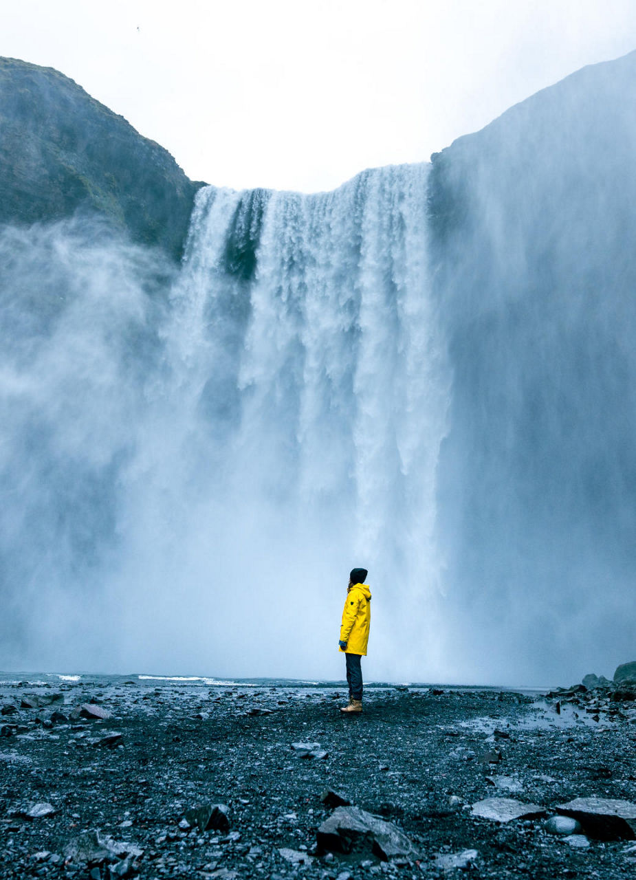 Skógafoss waterfall