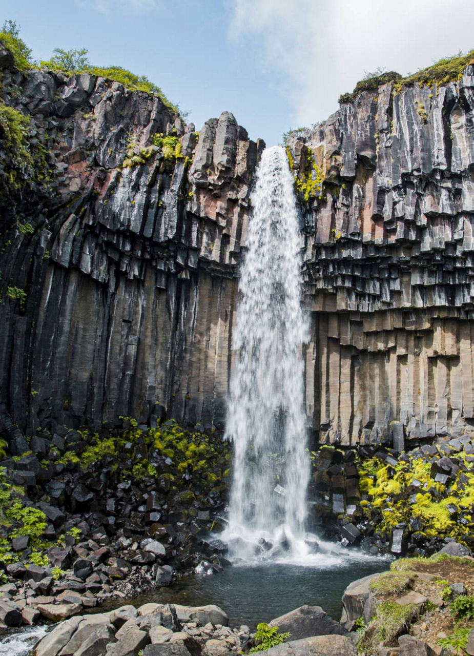 Svartifoss waterfall