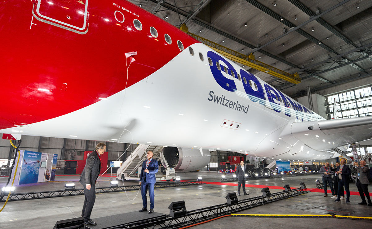 Flugzeugtaufe Airbus A350