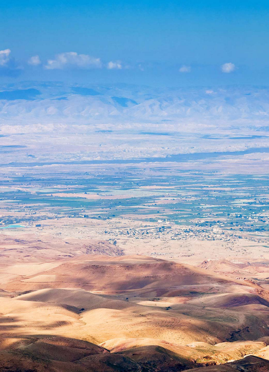 View from Mount Nebo