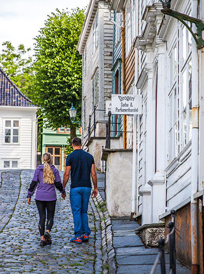 People walking