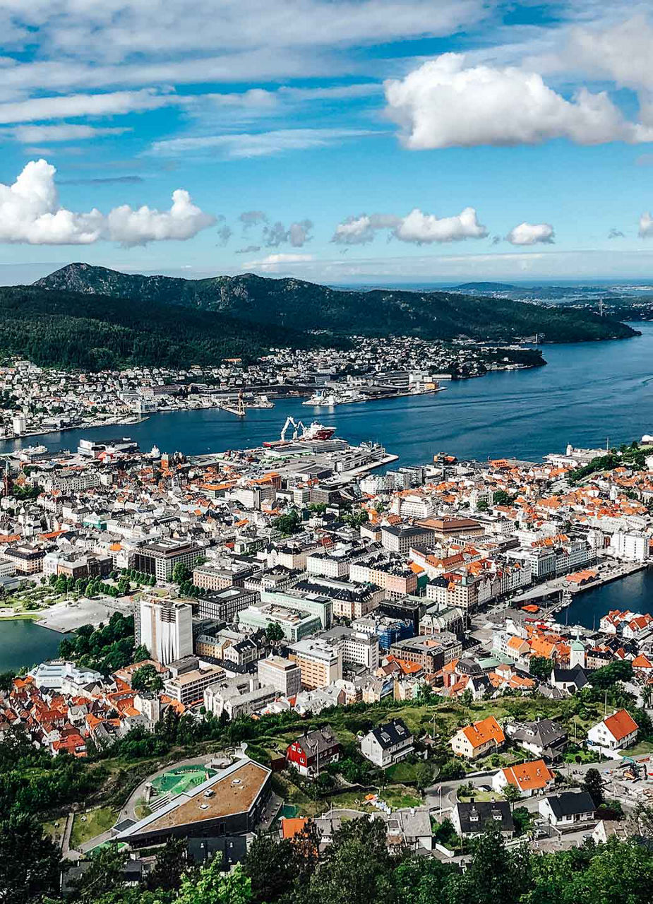 View from the Fløyen