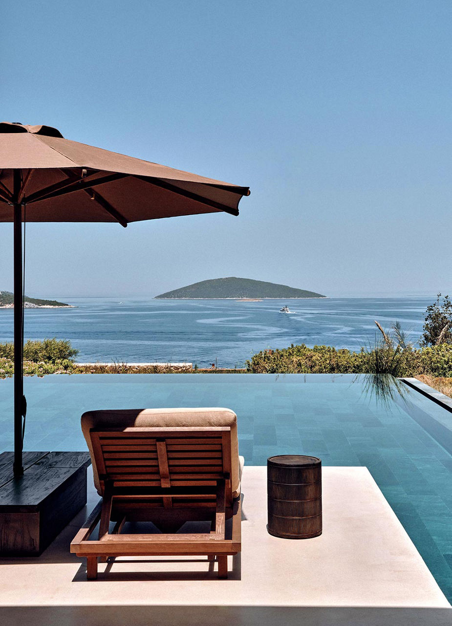 View of the Bungalow Terrace, Scorpios