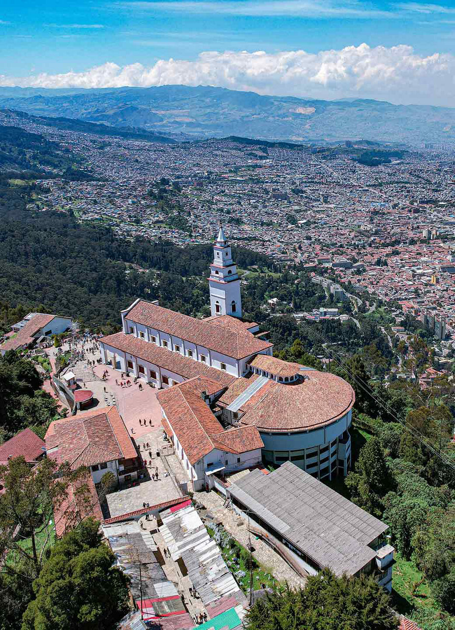 View from mount Monserrate