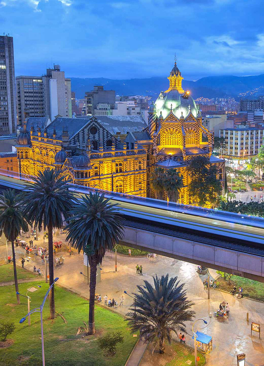 View over Medellín