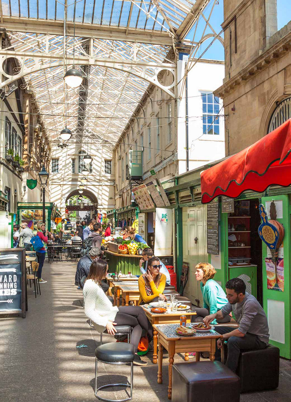 Halle du St Nicholas Market