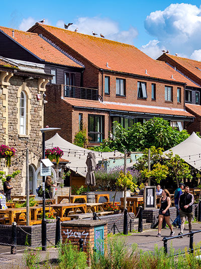 Restaurants dans le quartier du Waterfront