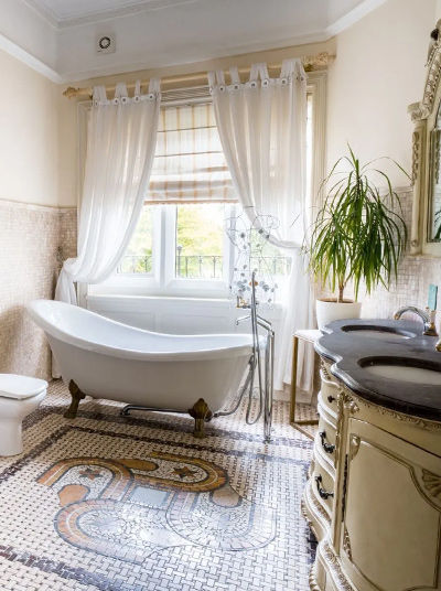Badezimmer Berwick Lodge​