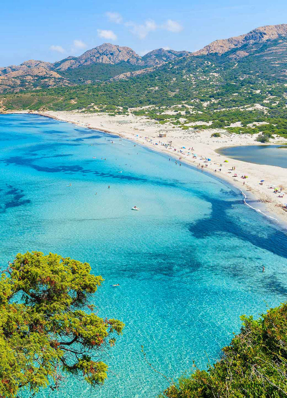 Luftaufnahme, Plage de l'Ostriconi
