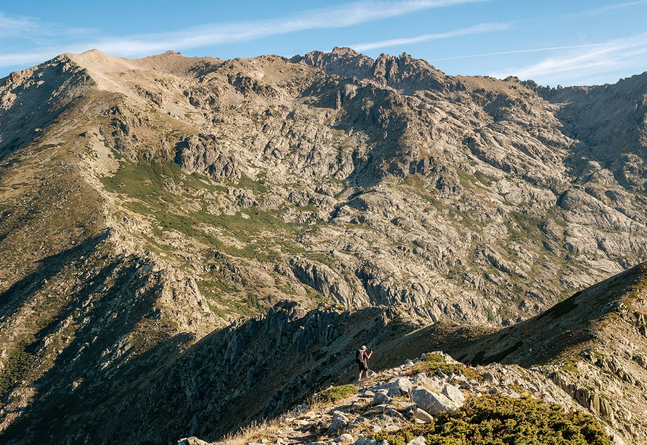 Landschaft rund um den Wanderweg GR20