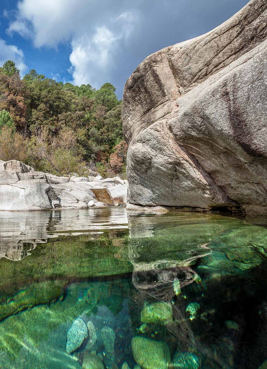 Piscines naturelles du fleuve Fango