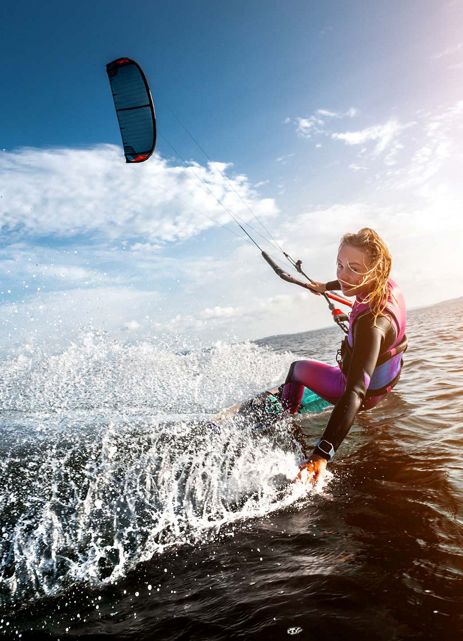 Kitesurfeuse