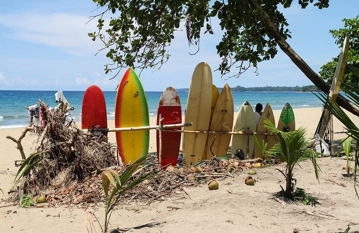 Surf Boards in Costa Rica
