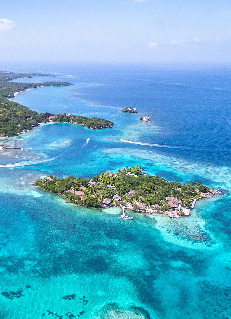 Playa Libre (Isla Grande) bird view