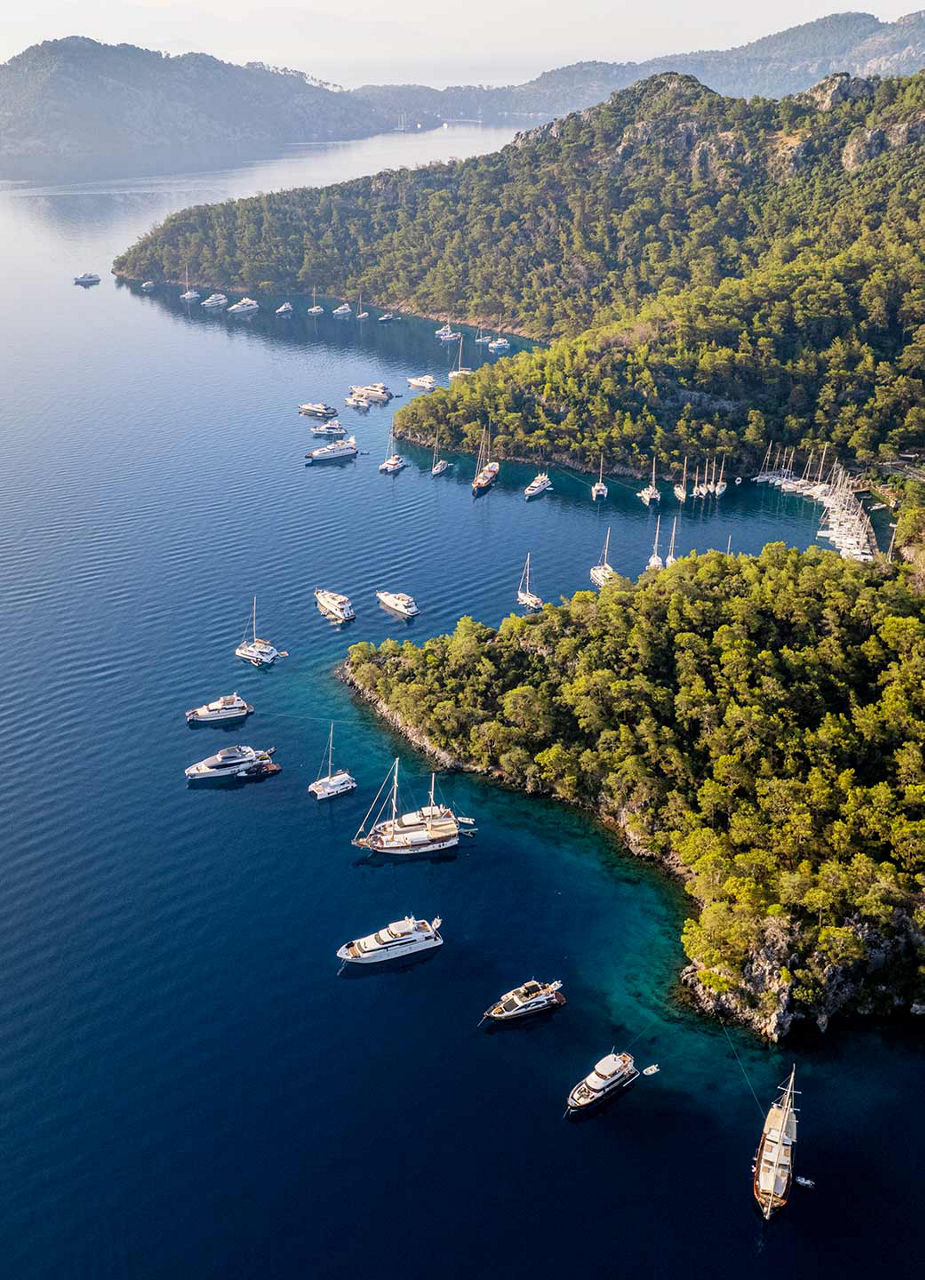 Aerial view of Sarsala Bay