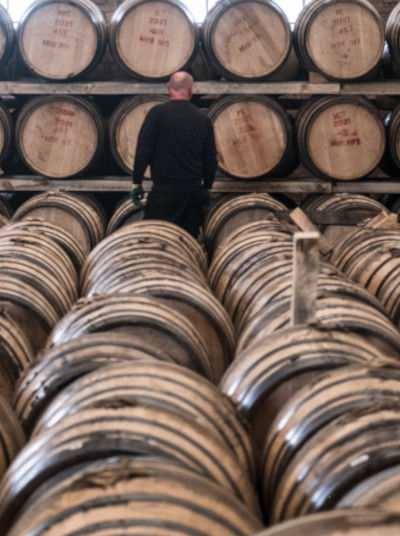 Whisky barrels