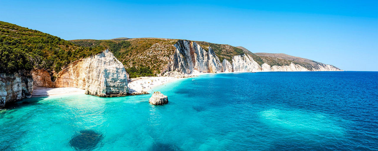 Beach in Kefalonia, Greece