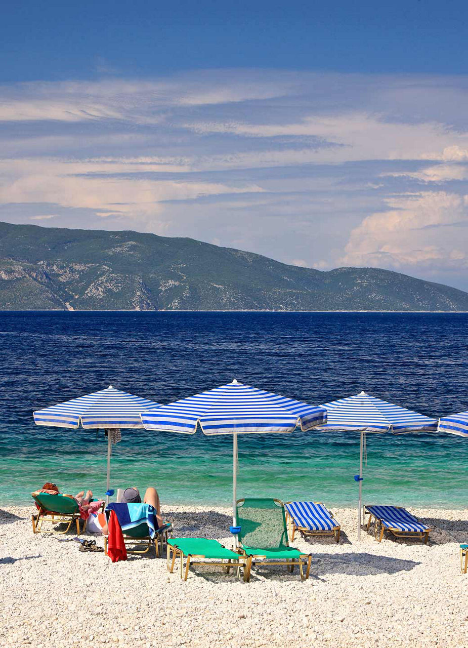 Der Strand von Antisamos 