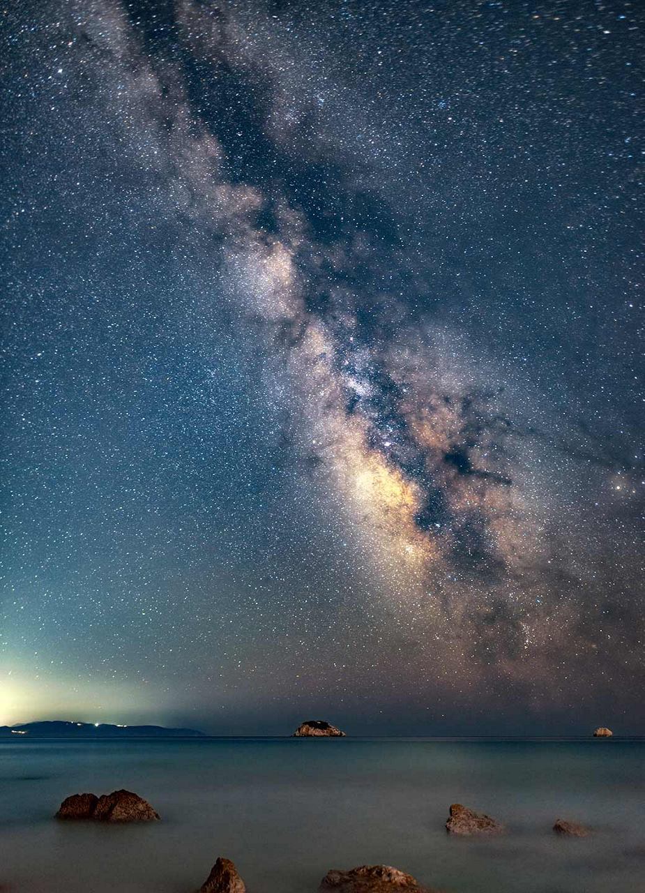 Die Milchstrasse gesehen von Fefalonia aus