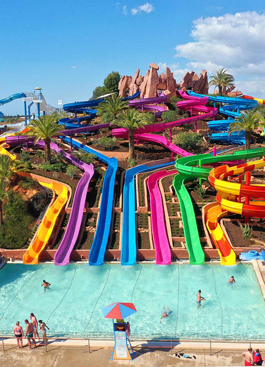 Water slides