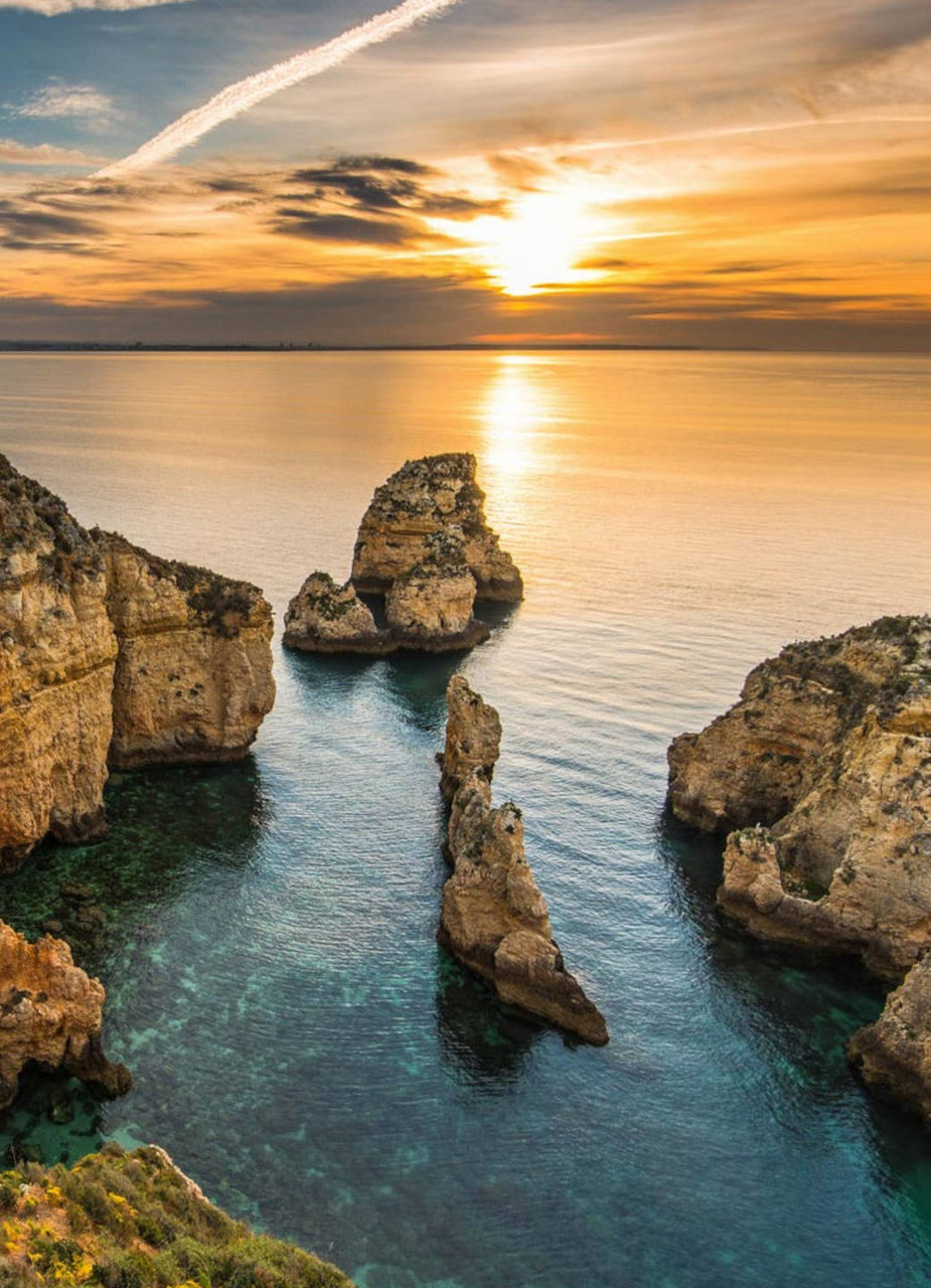 Sunset at Ponta da Piedade