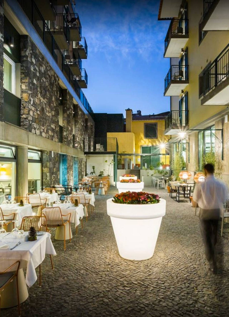 Inner Courtyards of Restaurant