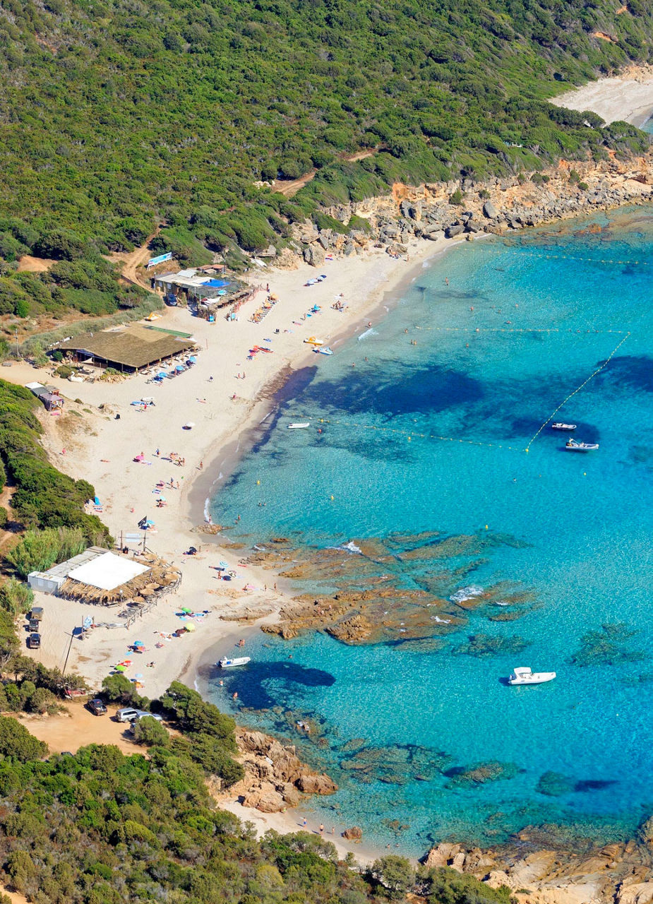 Aerial View of Beach