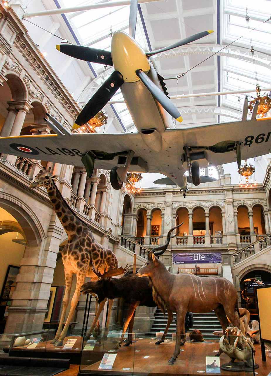 Ausstellung in der Kelvingrove Art Gallery and Museum