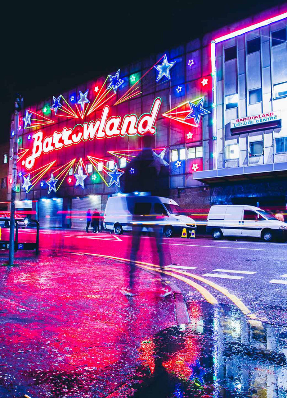 Barrowland Ballroom bei Nacht