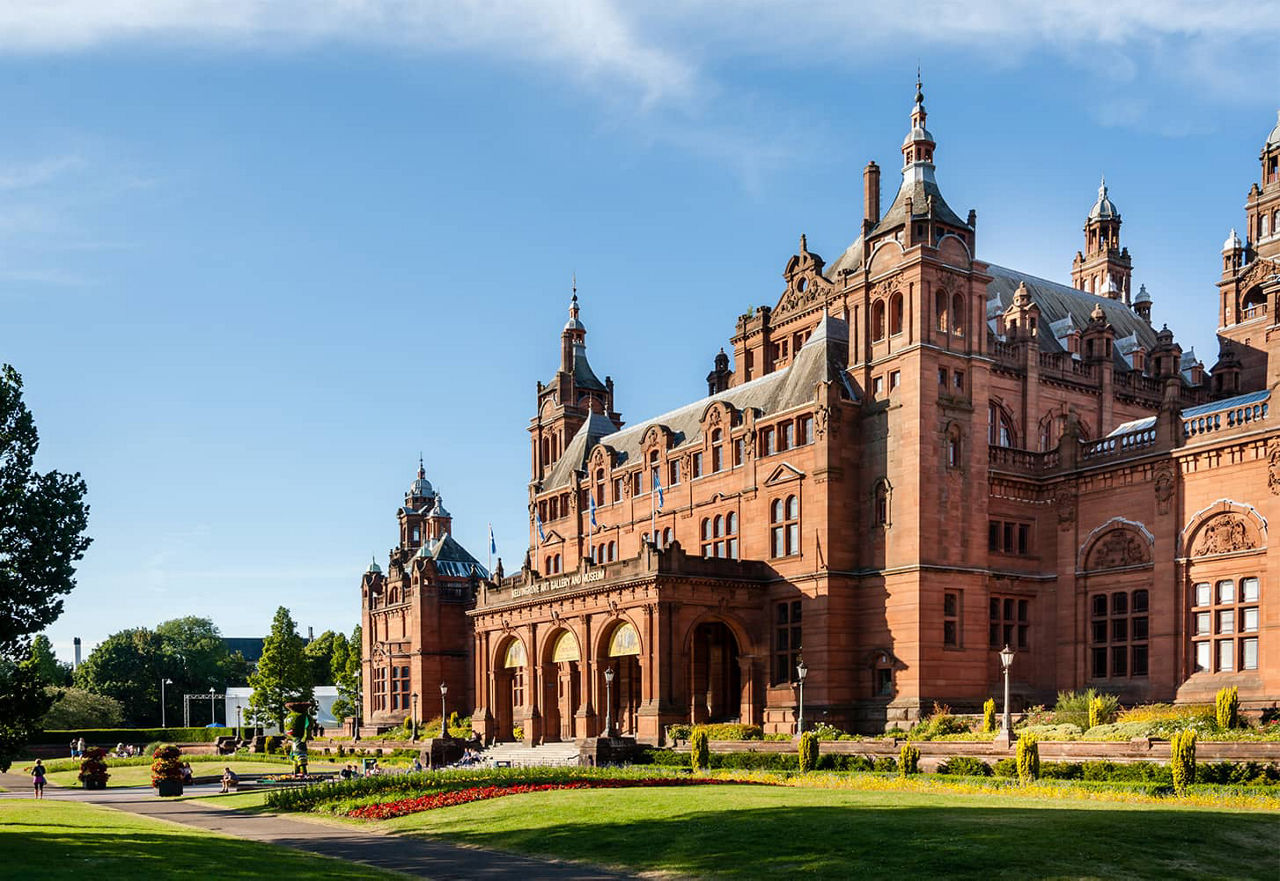 Kelvingrove Art Gallery and Museum outside view