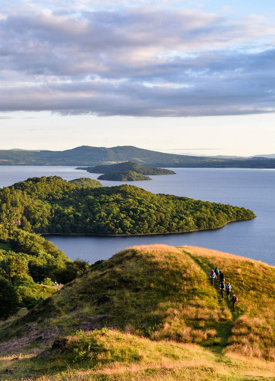 Blick auf den Loch Lomond