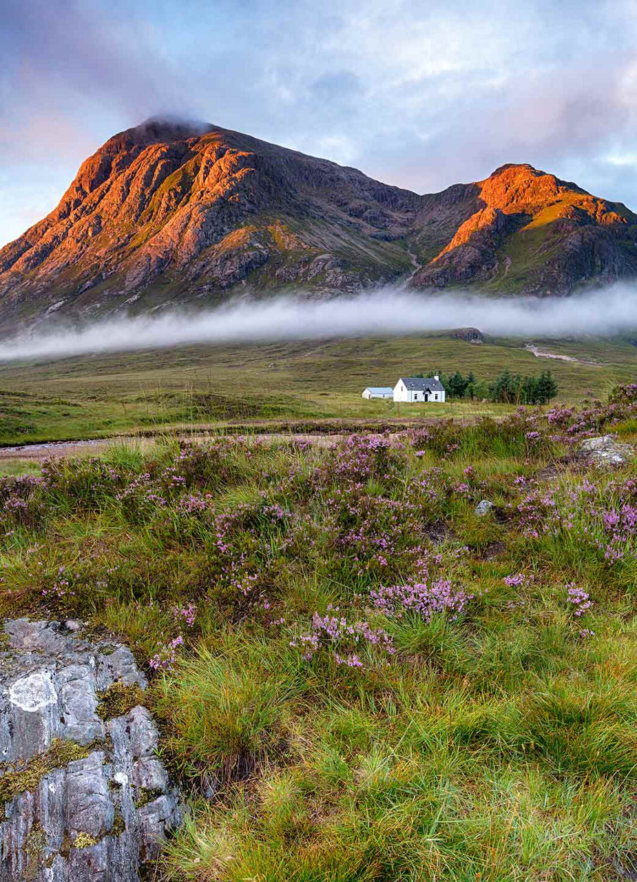 Morgenstimmung am Buachaille Etive Mòr