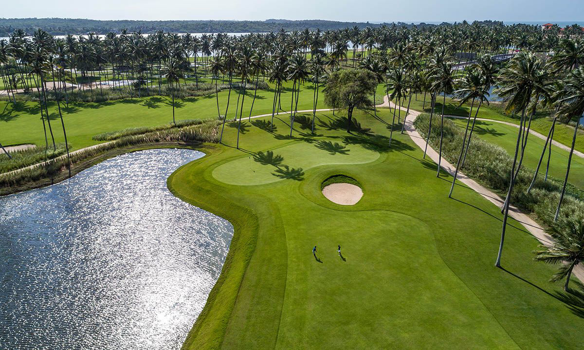 Golfing near Colombo