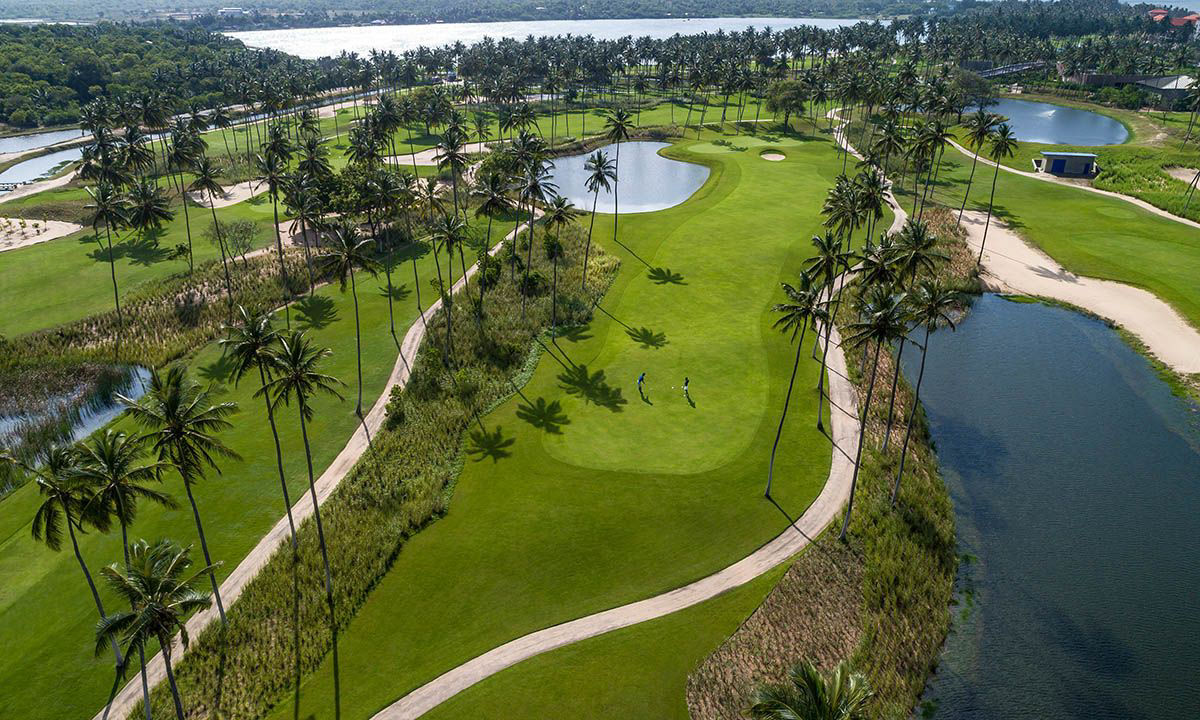 Golfing near Colombo