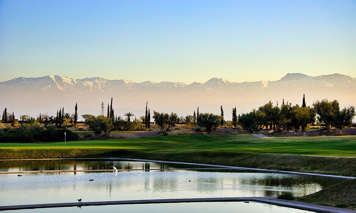 Golfing in Marrakesch