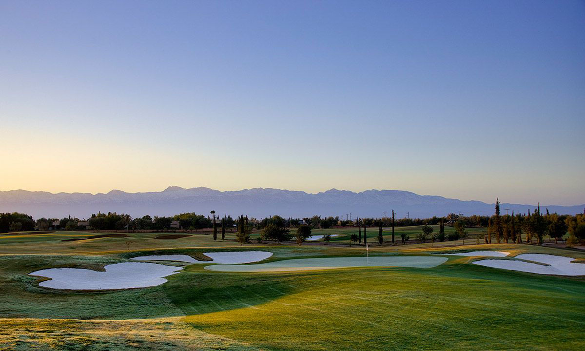 Golfing in Marrakesch