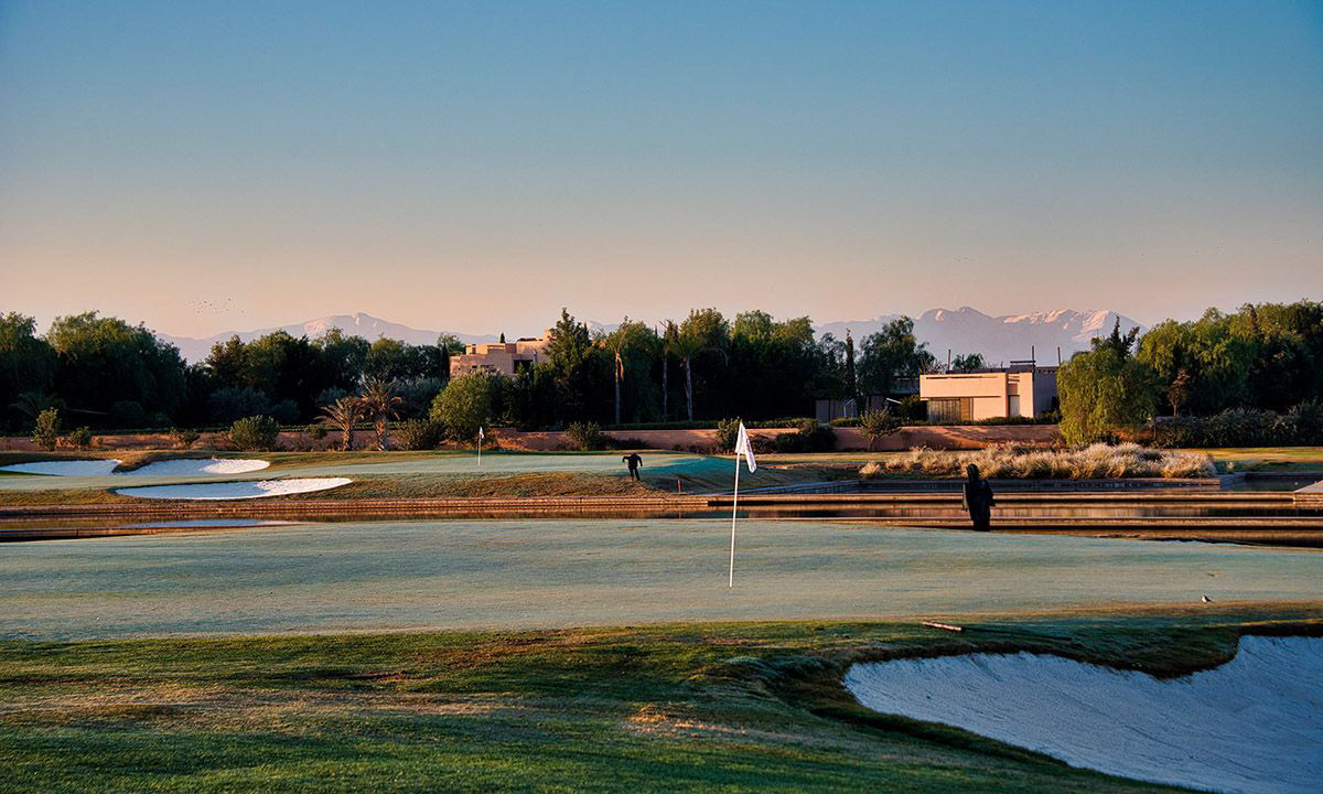 Golfing in Marrakesch