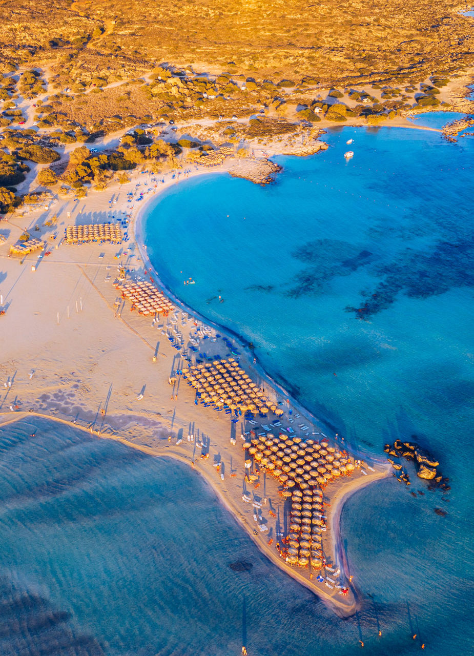 Aerial View of Beach