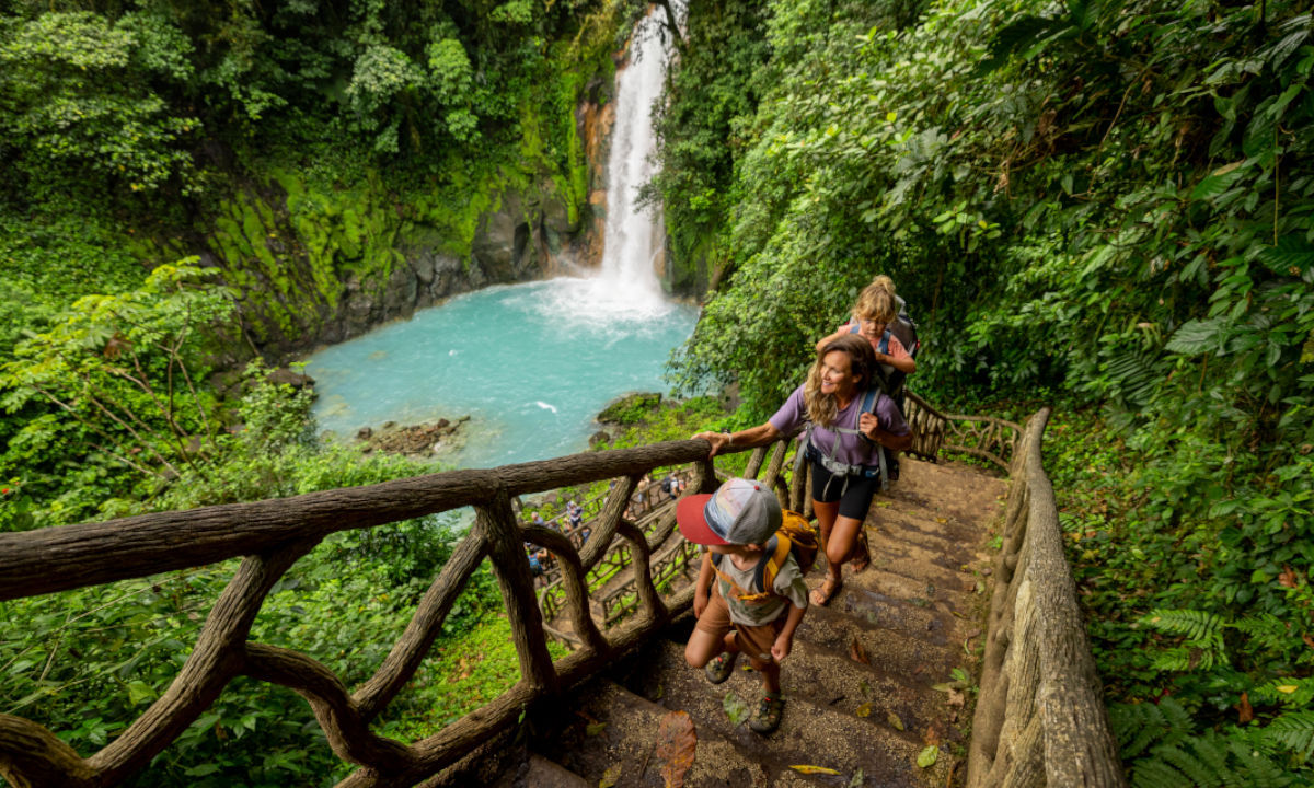 Wandern Costa Rica La Paz Wasserfälle