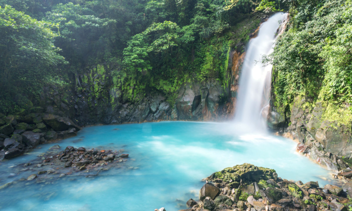 Wandern Costa Rica Jungle Wasserfall