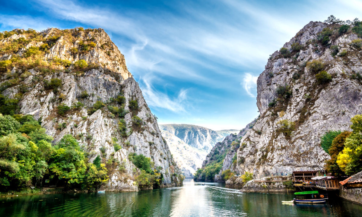 Landschaft Skopje