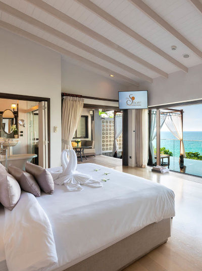 Bedroom Seeview Pool Villa Phuket, The Shore at Katathani