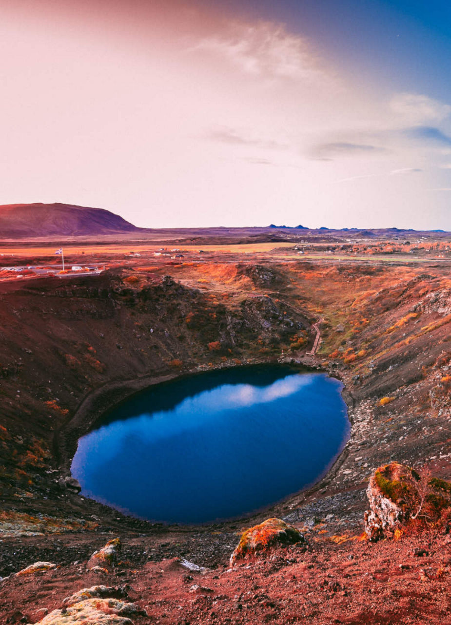 Kerid Crater, Iceland