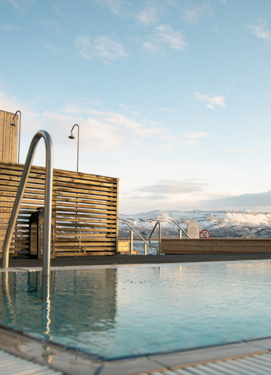 Outside Pool Area, Fontana Laugarvatn