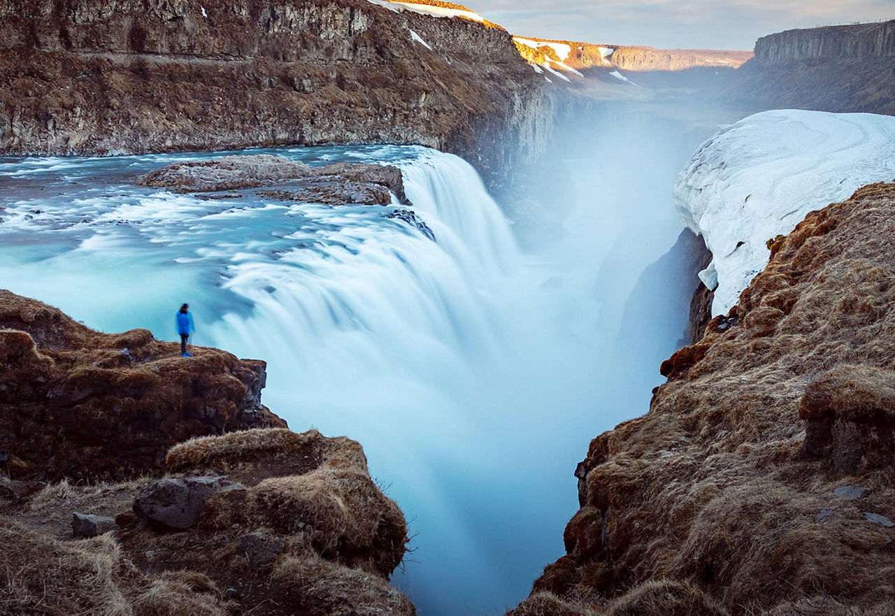 imposanter Wasserfall